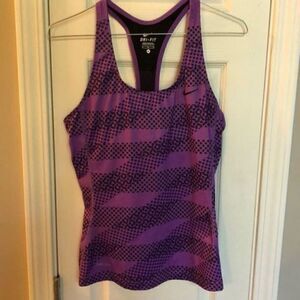 Awesome Purple Nike Athletic Tank Medium Excellent Condition